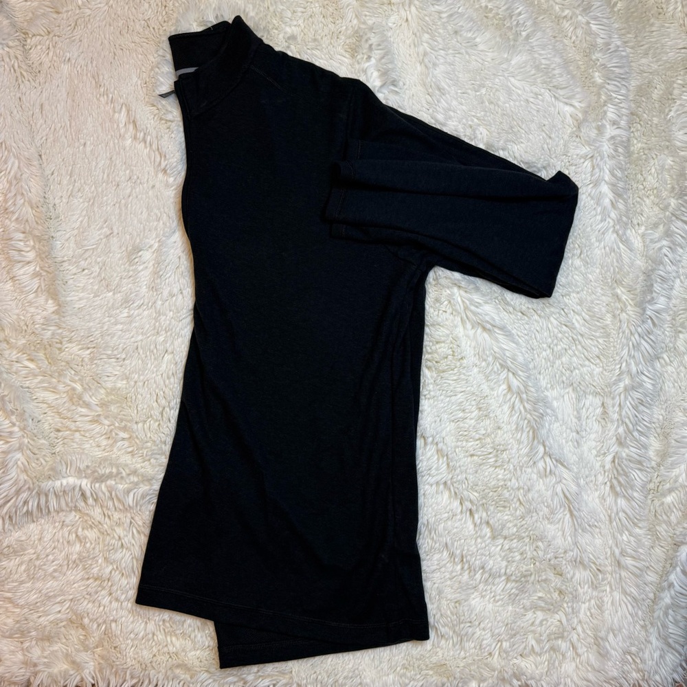 Adidas men’s charcoal Long Sleeve 1/4 zip XL - Picture 4 of 7